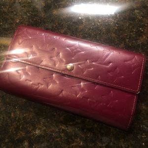 Louis Vuitton leather wallet
